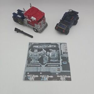 Transformers Reactivate Optimus Prime & Soundwave Complete 2-Pack Hasbro F0384